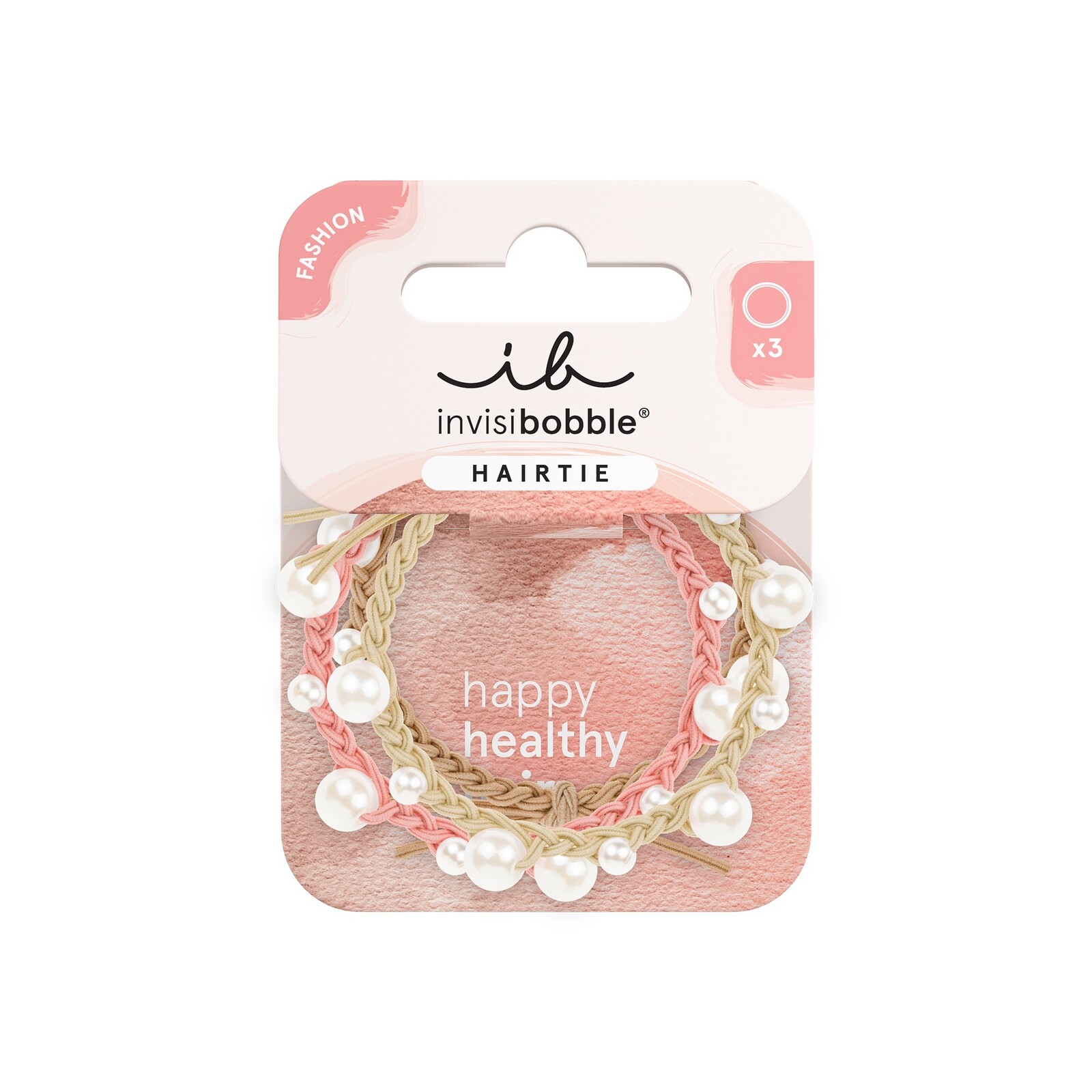 Invisibobble Gumička do vlasov Hairtie Princess Pearl 3 ks