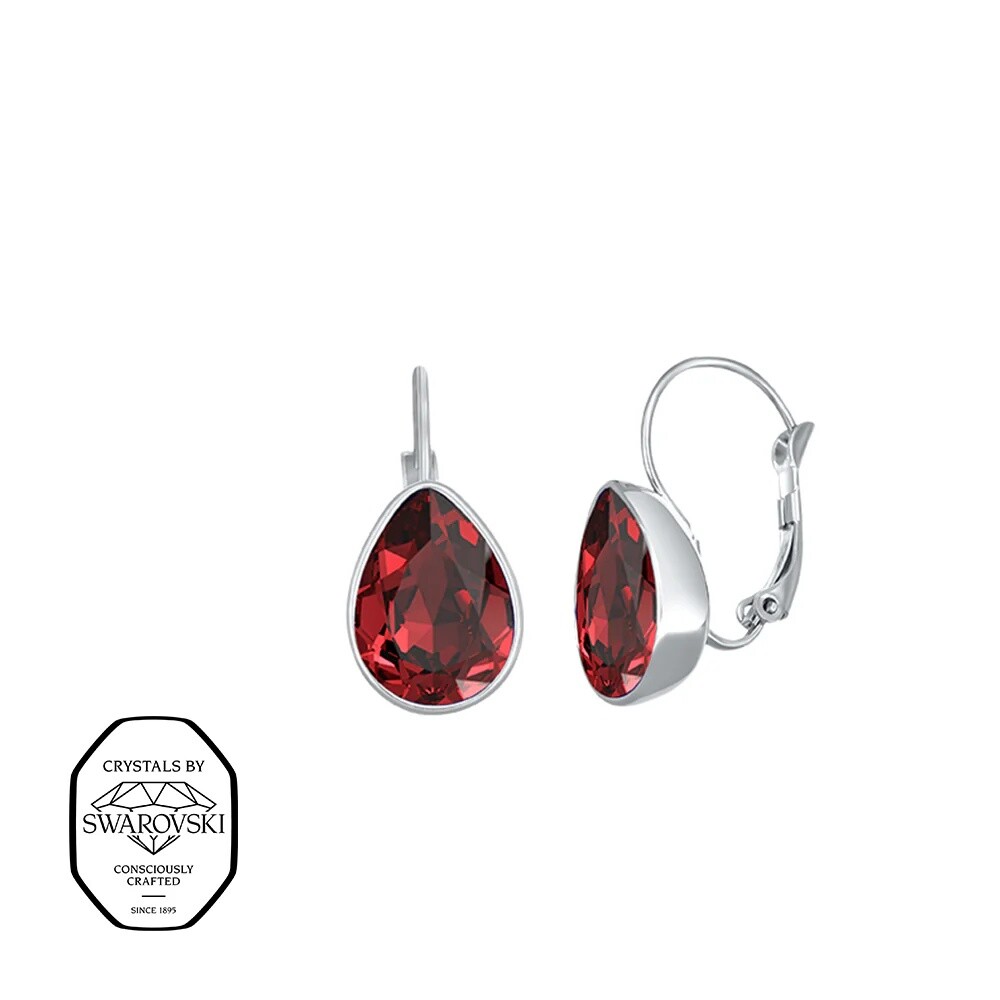 CRYSTalp Luxusné visiace náušnice s kryštálom Swarovski Sundrop 42271.SCA.E