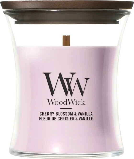 WoodWick Vonná sviečka váza malá Cherry Blossom & Vanilla 85 g