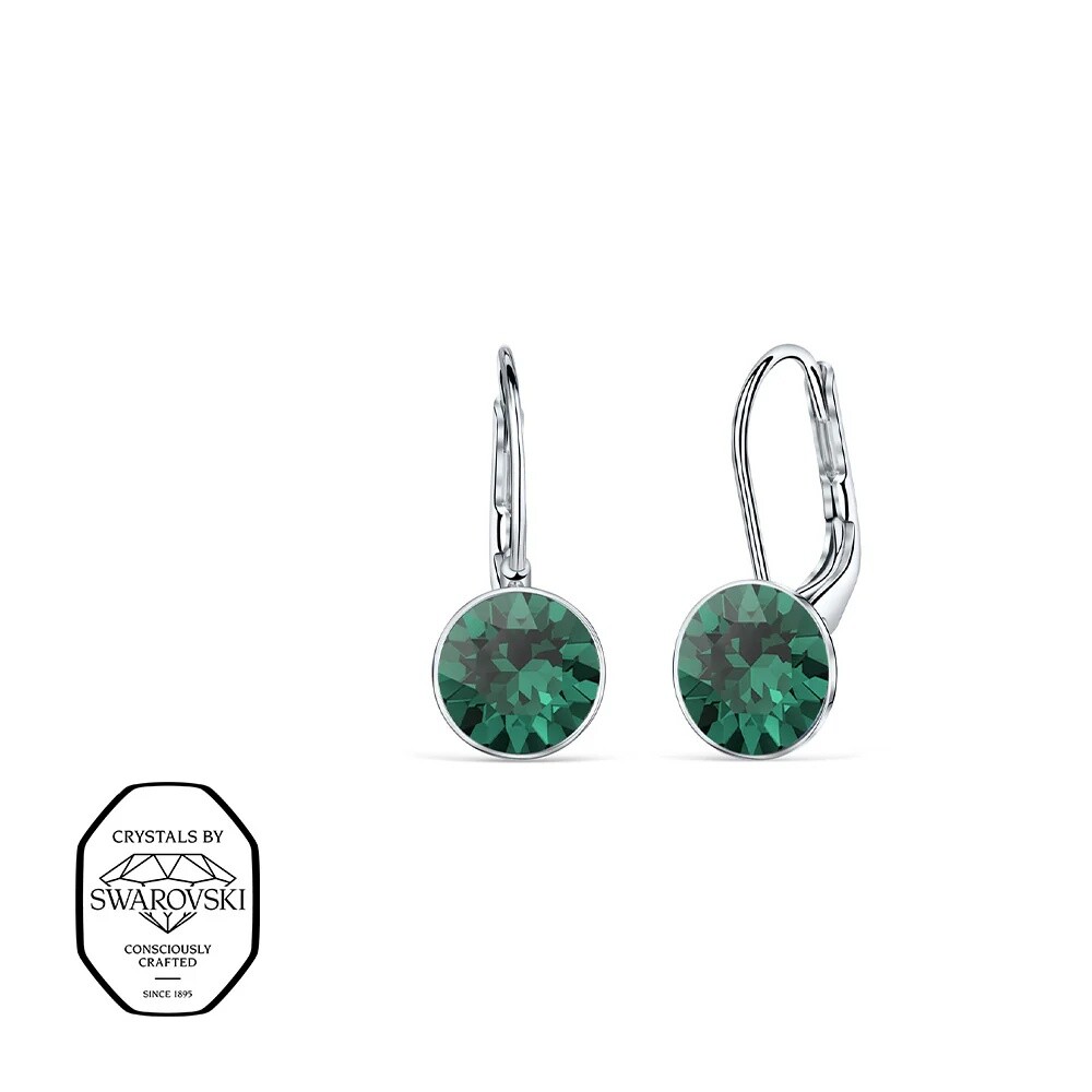 CRYSTalp Visiace náušnice so Swarovski kryštálmi Diana 4119.EME.E