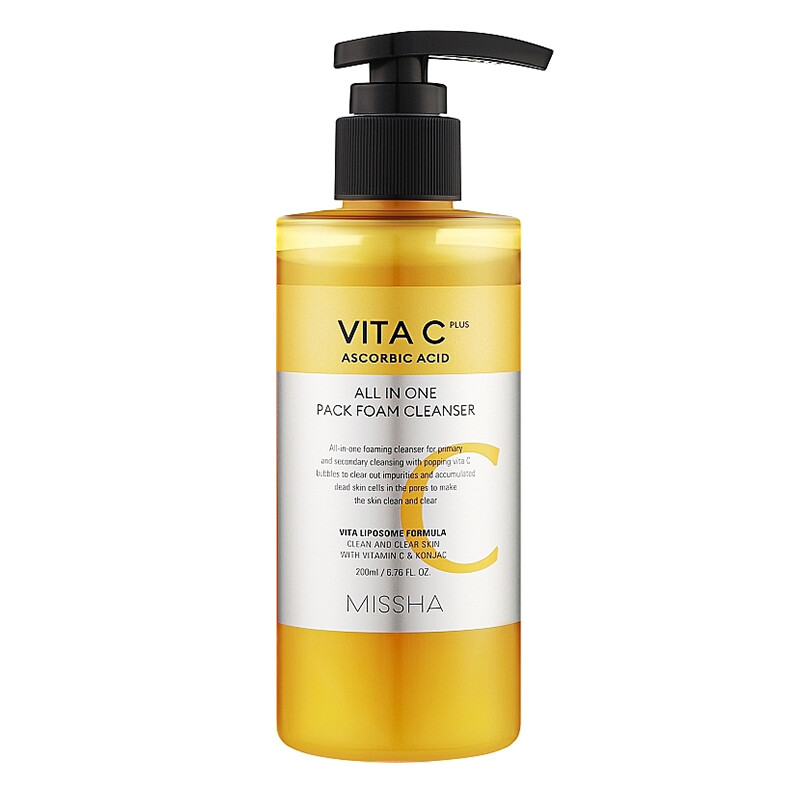 Missha Čistiaca pena Vita C Plus All In One Foam Cleanser 200 ml