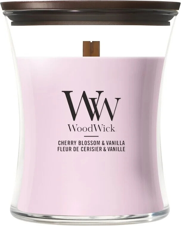 WoodWick Vonná sviečka váza stredná Cherry Blossom & Vanilla 275 g