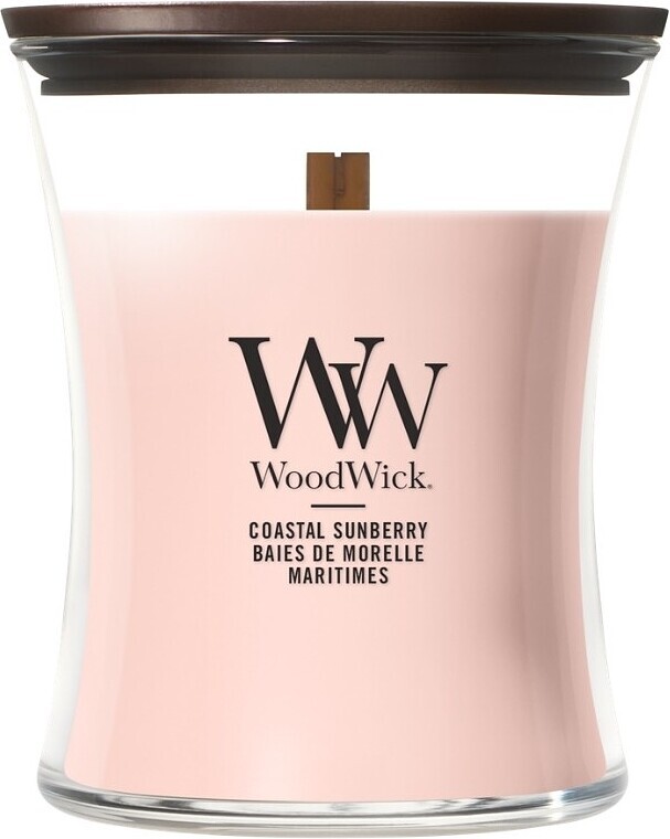 WoodWick Vonná sviečka váza stredná Coastal Sunberry 275 g