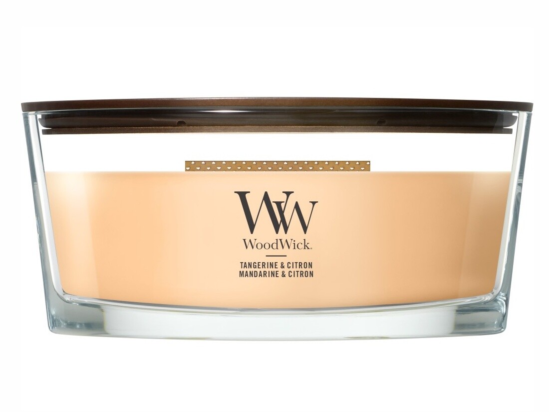 WoodWick Vonná sviečka loď Tangerine & Citron 453,6 g