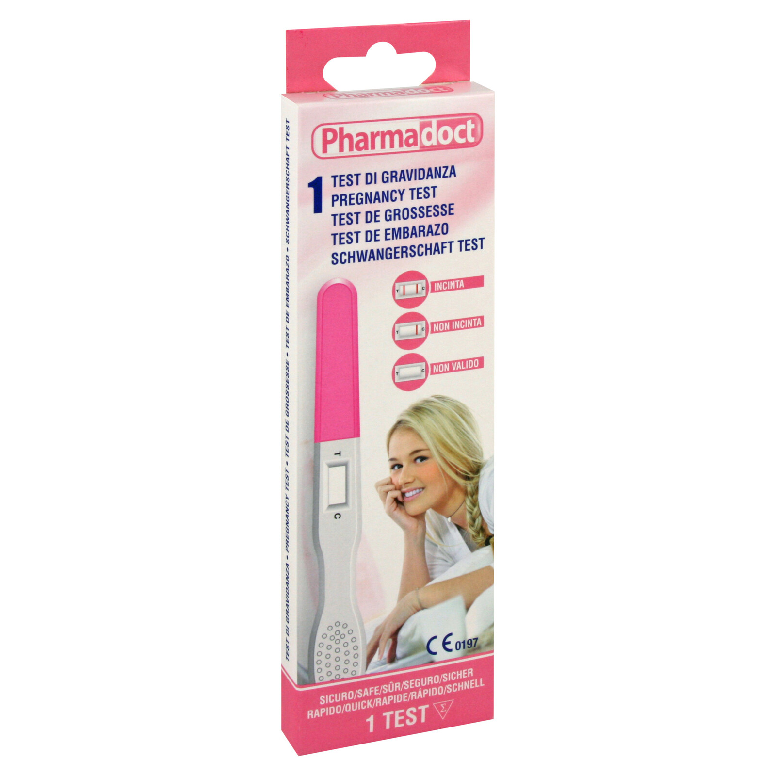 Pharmadoct Tehotenský test v púzdre