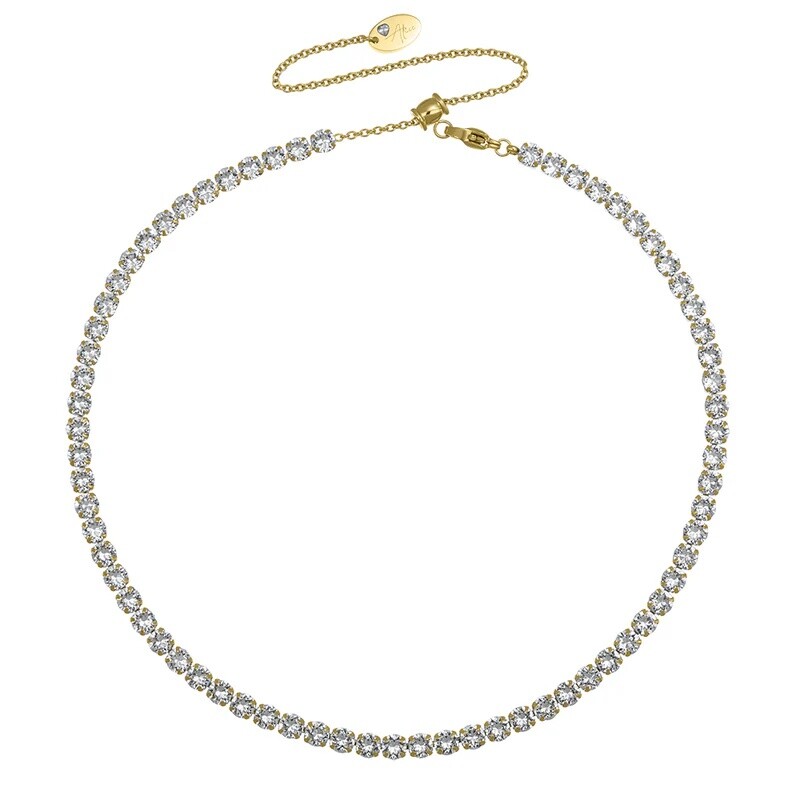CRYSTalp Tenisový choker s kryštálmi Swarovski Alice 12420.CRY.EG