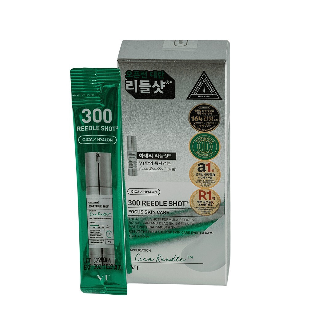 VT Cosmetics Darčeková sada Reedle Shot 300 Face Serum 10 x 2 ml