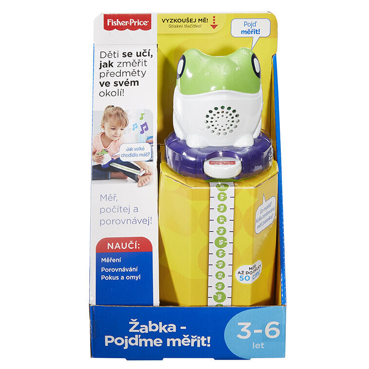 Fisher Price Žabka Nauč sa merať SK