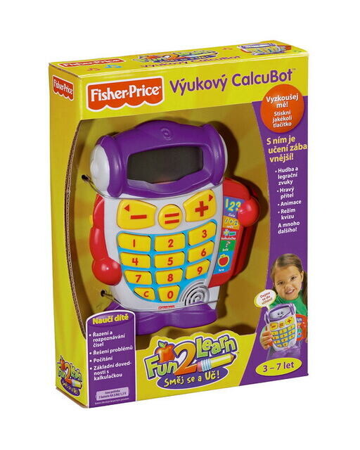 Fisher Price Kalkulačka CZ