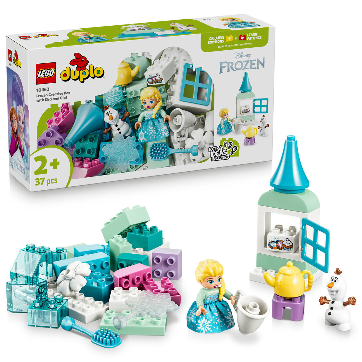 LEGO® DUPLO® 10462 Ľadové kráľovstvo: Kreatívna krabička s Elsou a Olafom