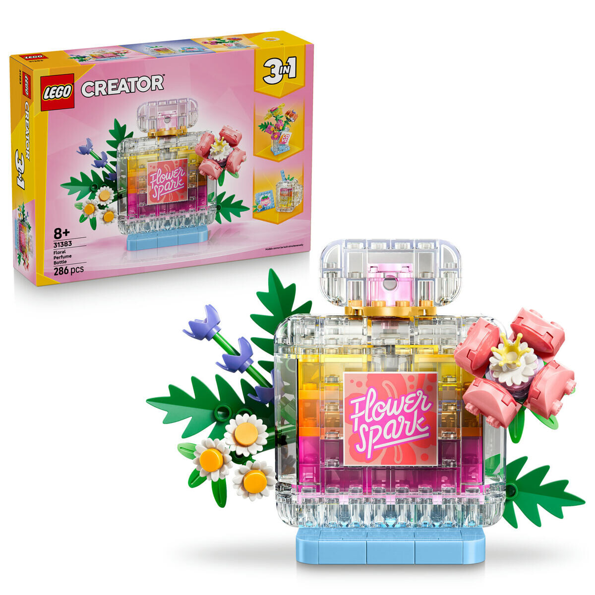 LEGO® Creator 3v1 31383 Parfém s ozdobnými kvetinami