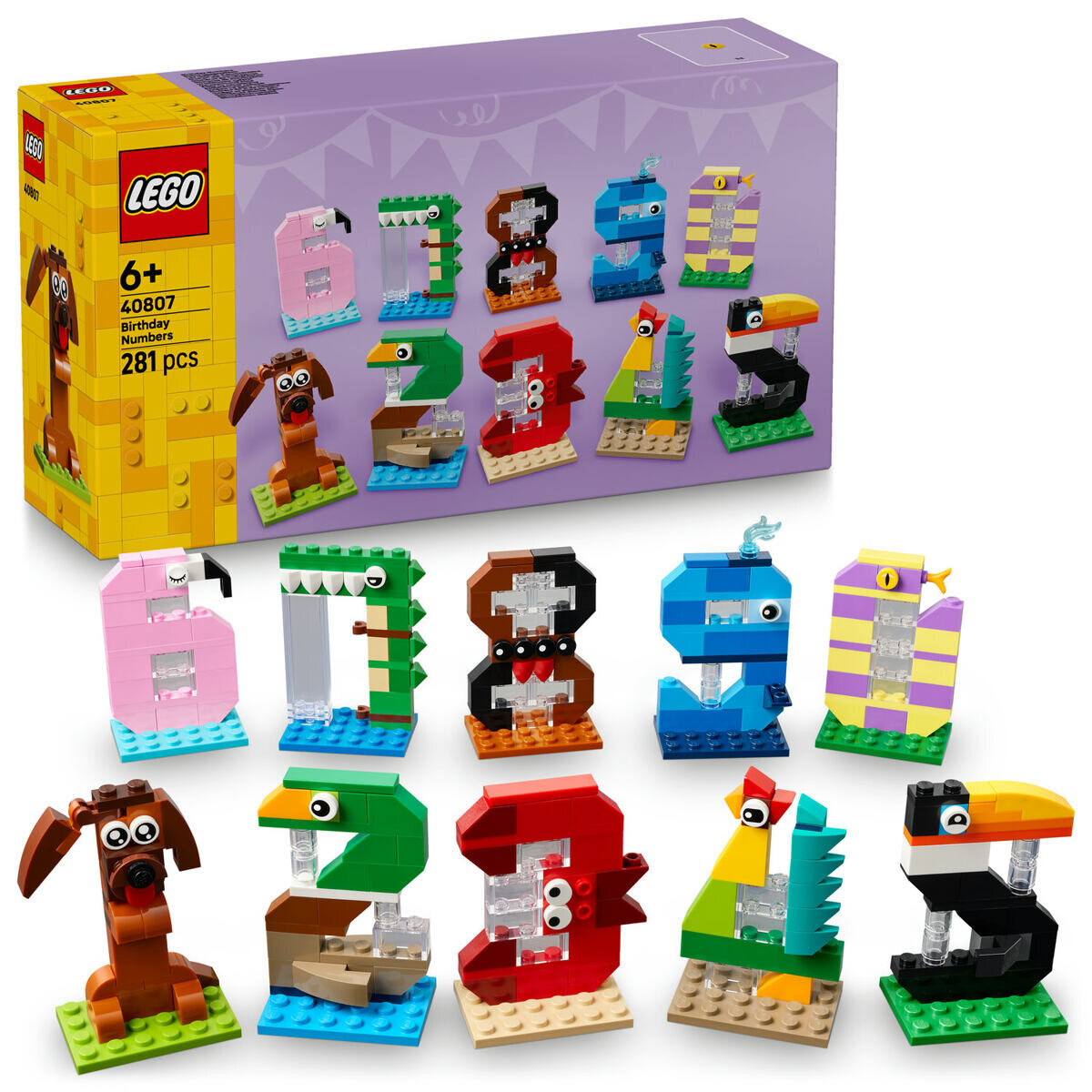LEGO® Iconic 40807 Narodeninové čísla