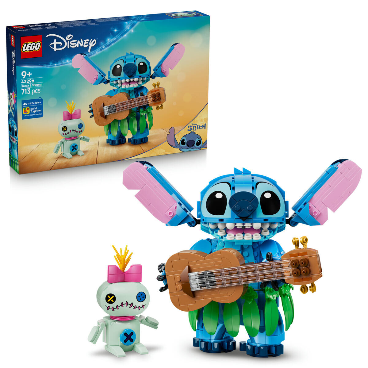 LEGO® │ Disney 43296 Stitch a Scrump
