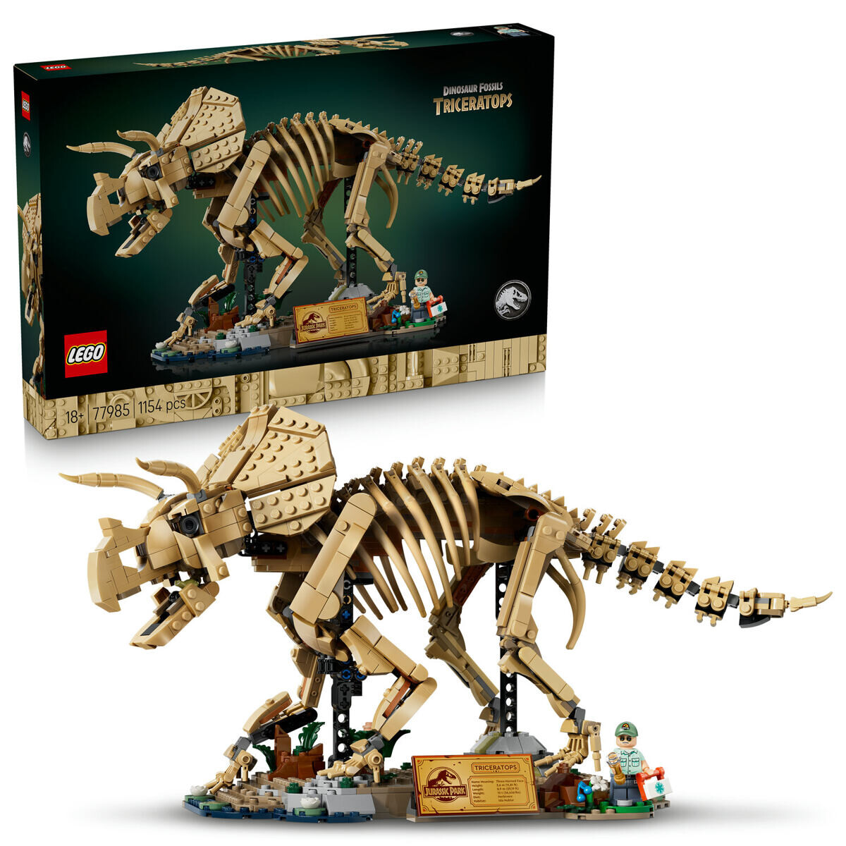 LEGO® Jurassic World 77985 Dinosaurie fosílie: Triceratops