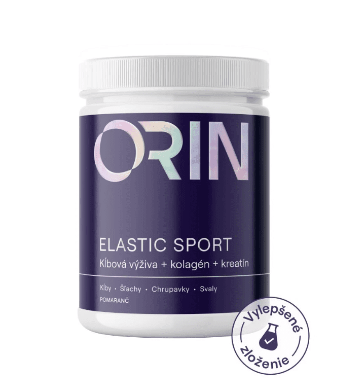 ORIN ORIN ELASTIC SPORT kolagén pre športovcov - pomaranč Balenie obsahuje 60 denných dávok.