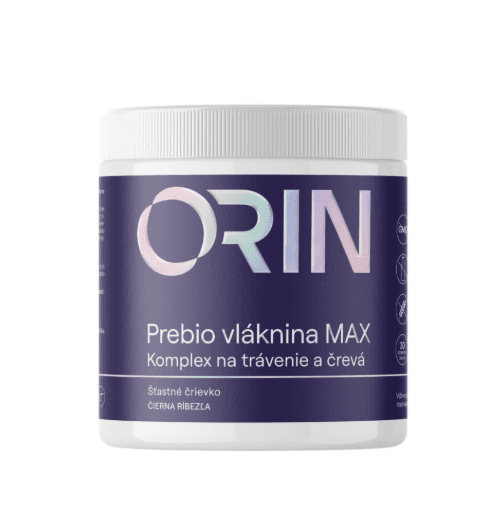 ORIN ORIN Prebio vláknina MAX - citrón Balenie obsahuje 30 denných dávok.