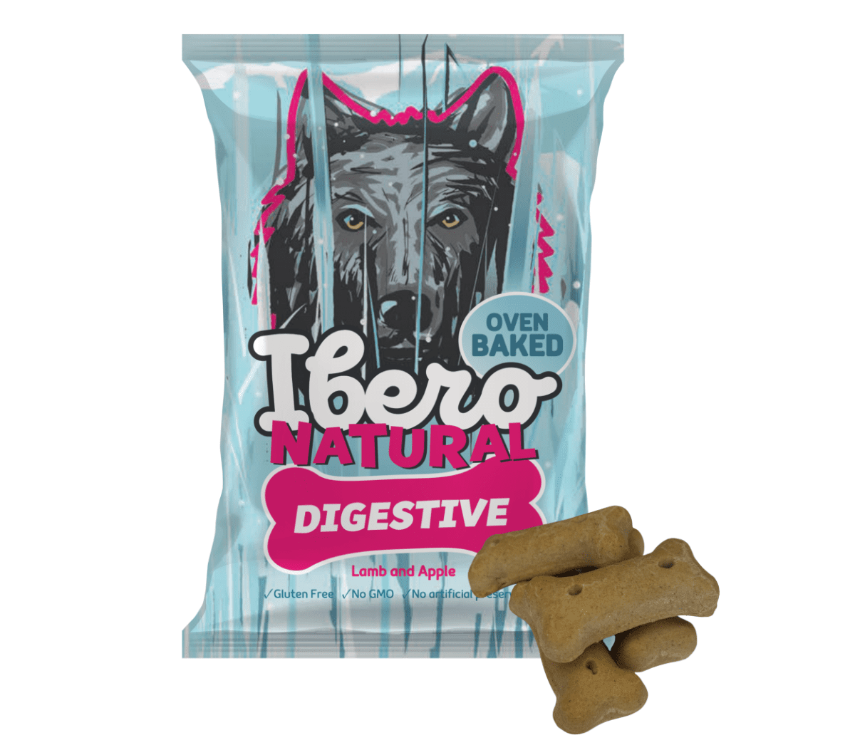 Ibero Oven Baked Snack Digestive - 2x150g