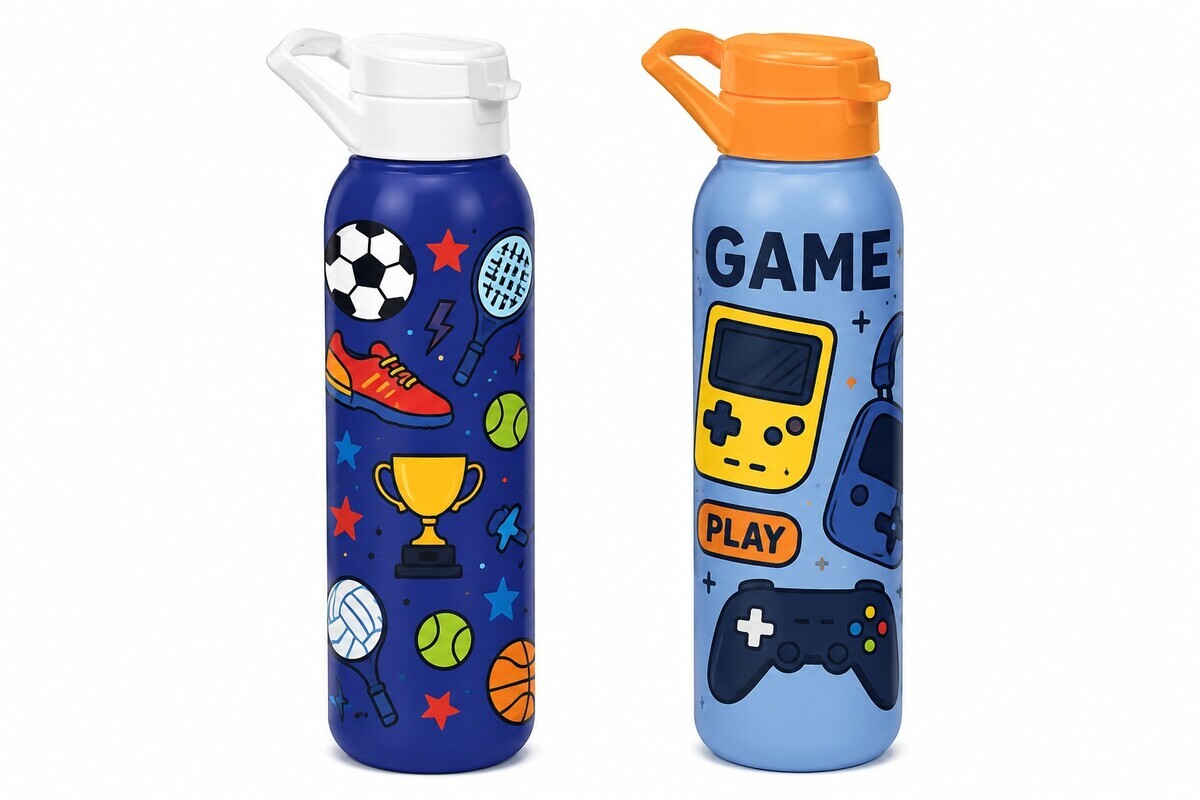 MAKRO - Fľaša športová 500ml Water Game Over rôzne motívy