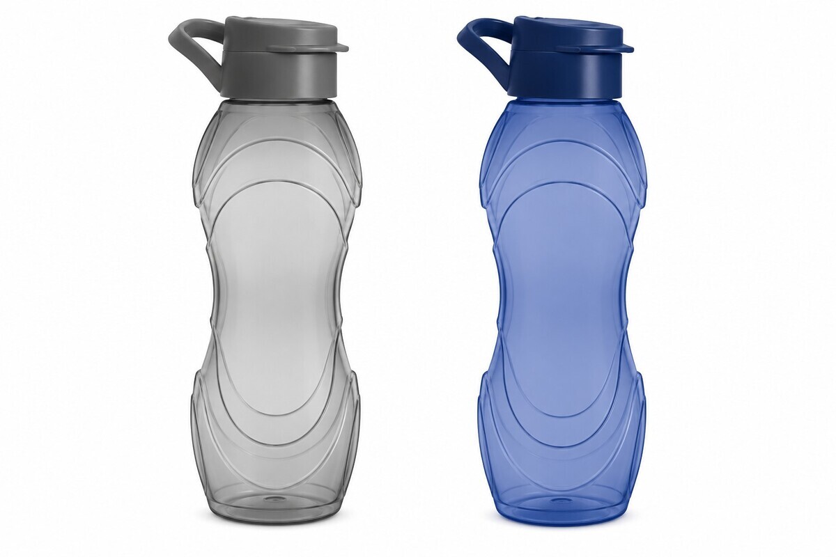 MAKRO - Fľaša športová 500ml Water Grey / Navy Blue rôzne farby