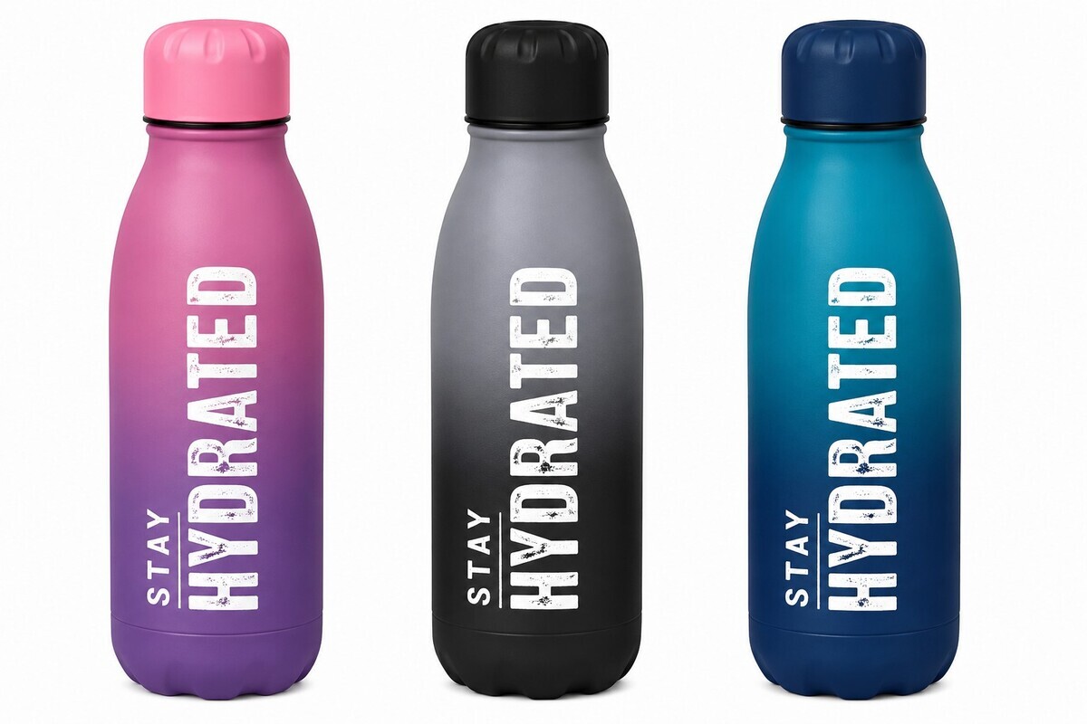 MAKRO - Fľaša športová 550ml Double Coloured Water rôzne farby