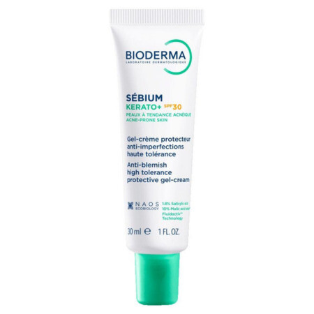 BIODERMA Sébium Kerato + SPF 30 gél - krém 30 ml