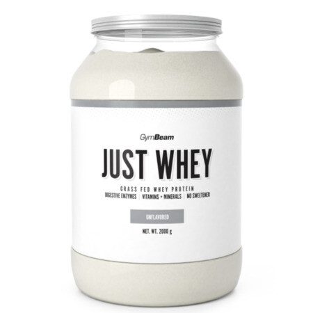 GYMBEAM Proteín just whey srvátkový proteínový prášok bez príchute inovácia 2026 1000 g