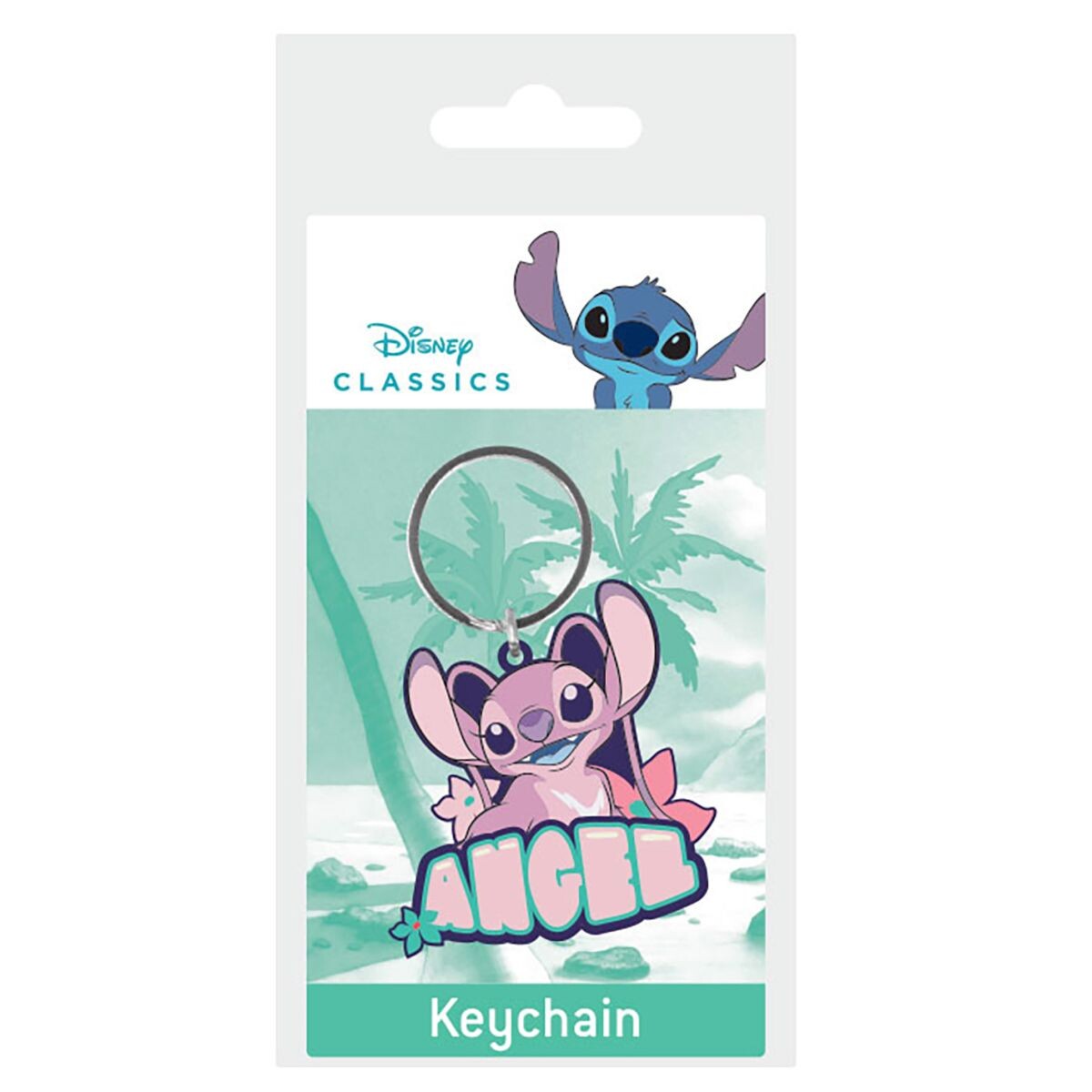 Pyramid International Lilo a Stitch Gumová kľúčenka Angel