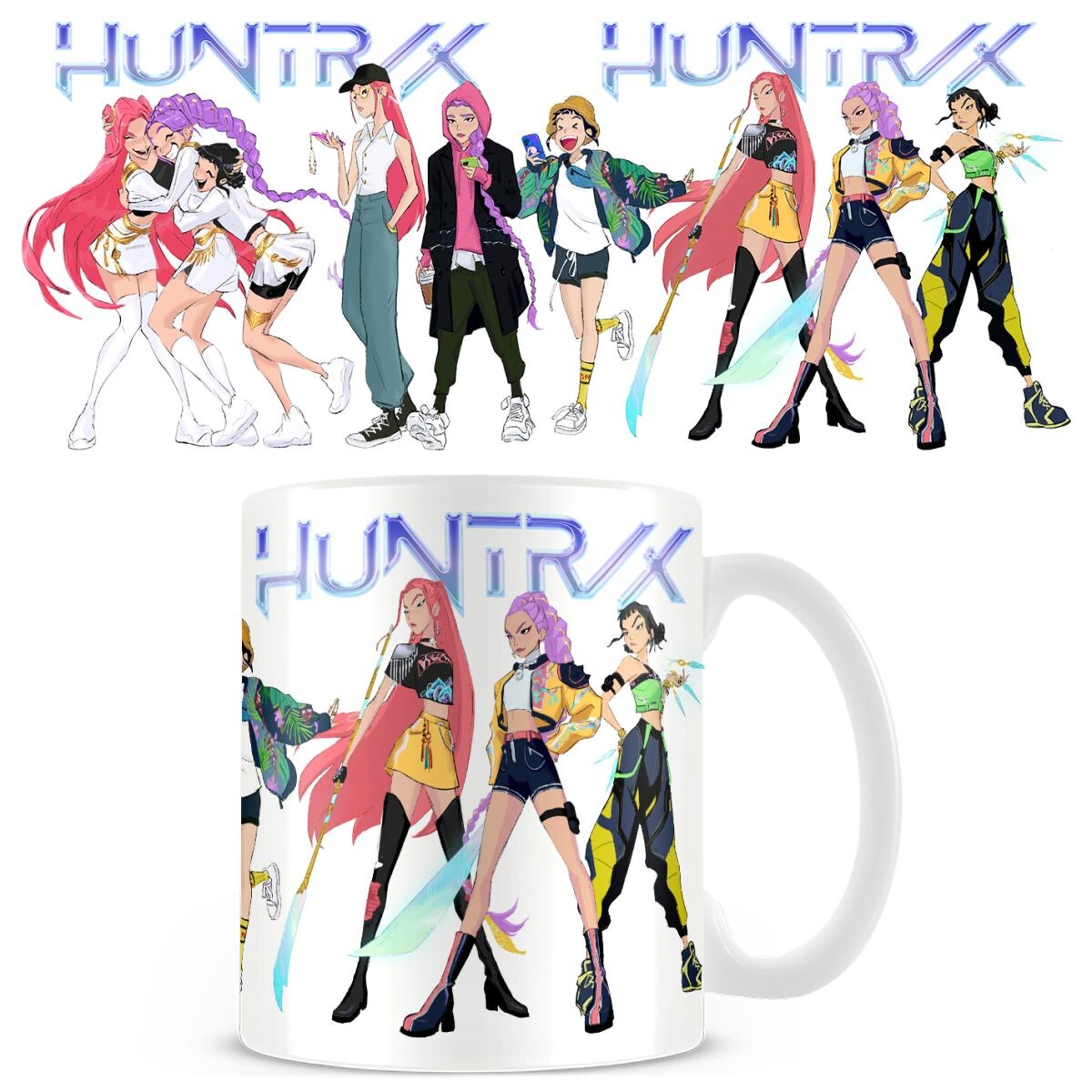 Pyramid International K-pop Demon Hunters keramický hrnček (Huntrix)