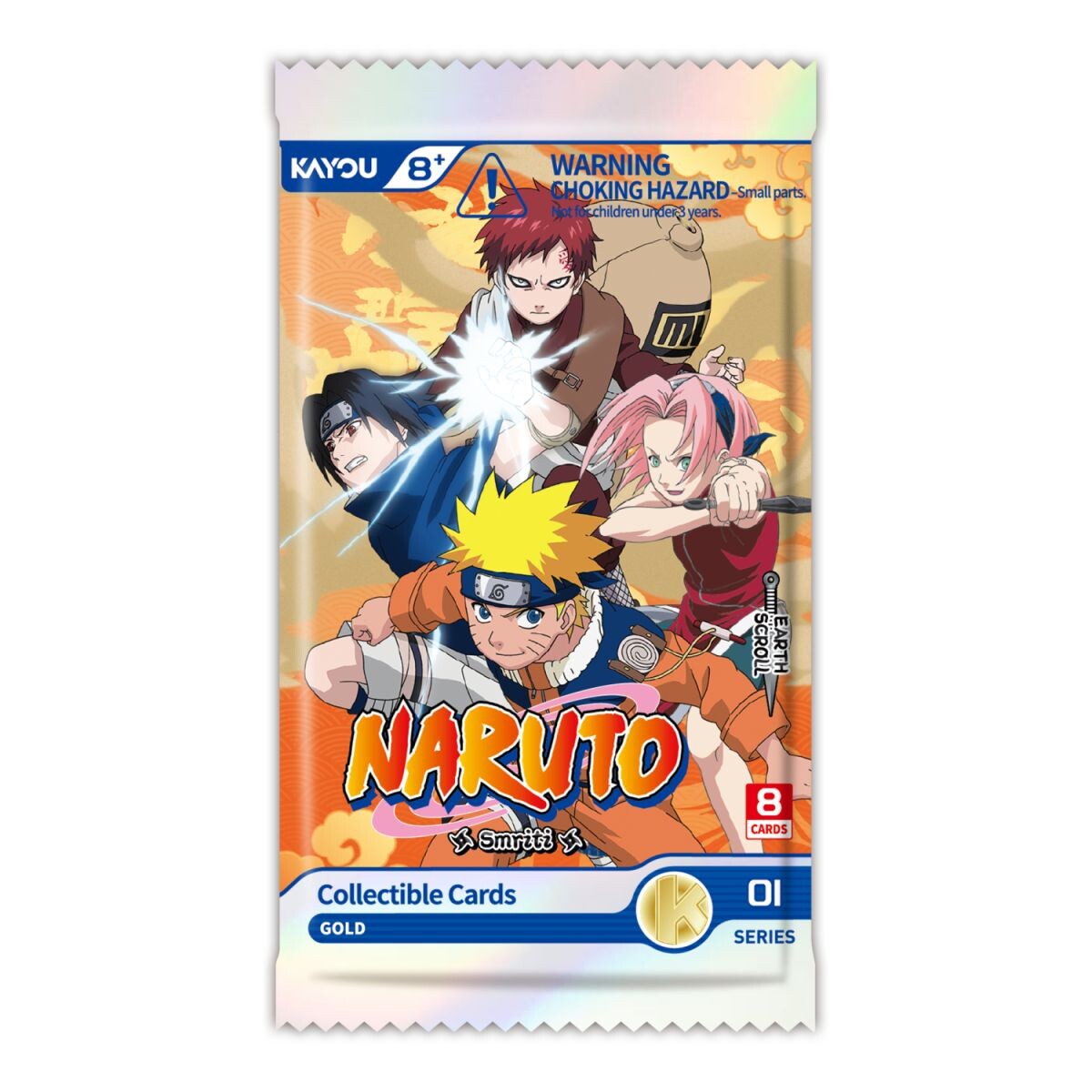 EPEE Naruto Smriti Collectible Zberateľské karty Earth Scroll