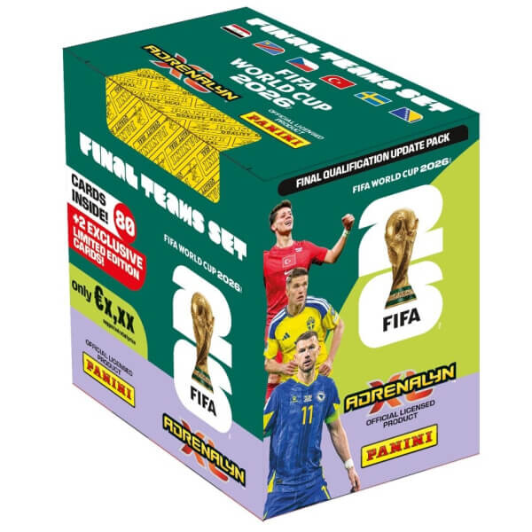 Panini FIFA World Cup 2026 - Final Team Set vrátane českej reprezentácie