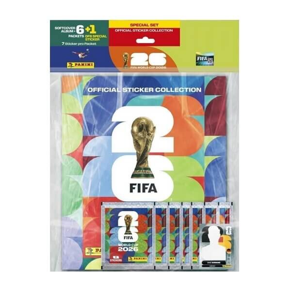 Panini FIFA World Cup 2026 Sticker Starter Pack DE - Futbalové nálepky