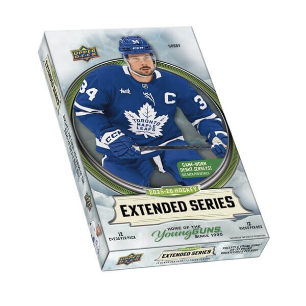 Upper Deck 2025-2026 NHL Upper Deck Extended Series Hobby Box - hokejové karty