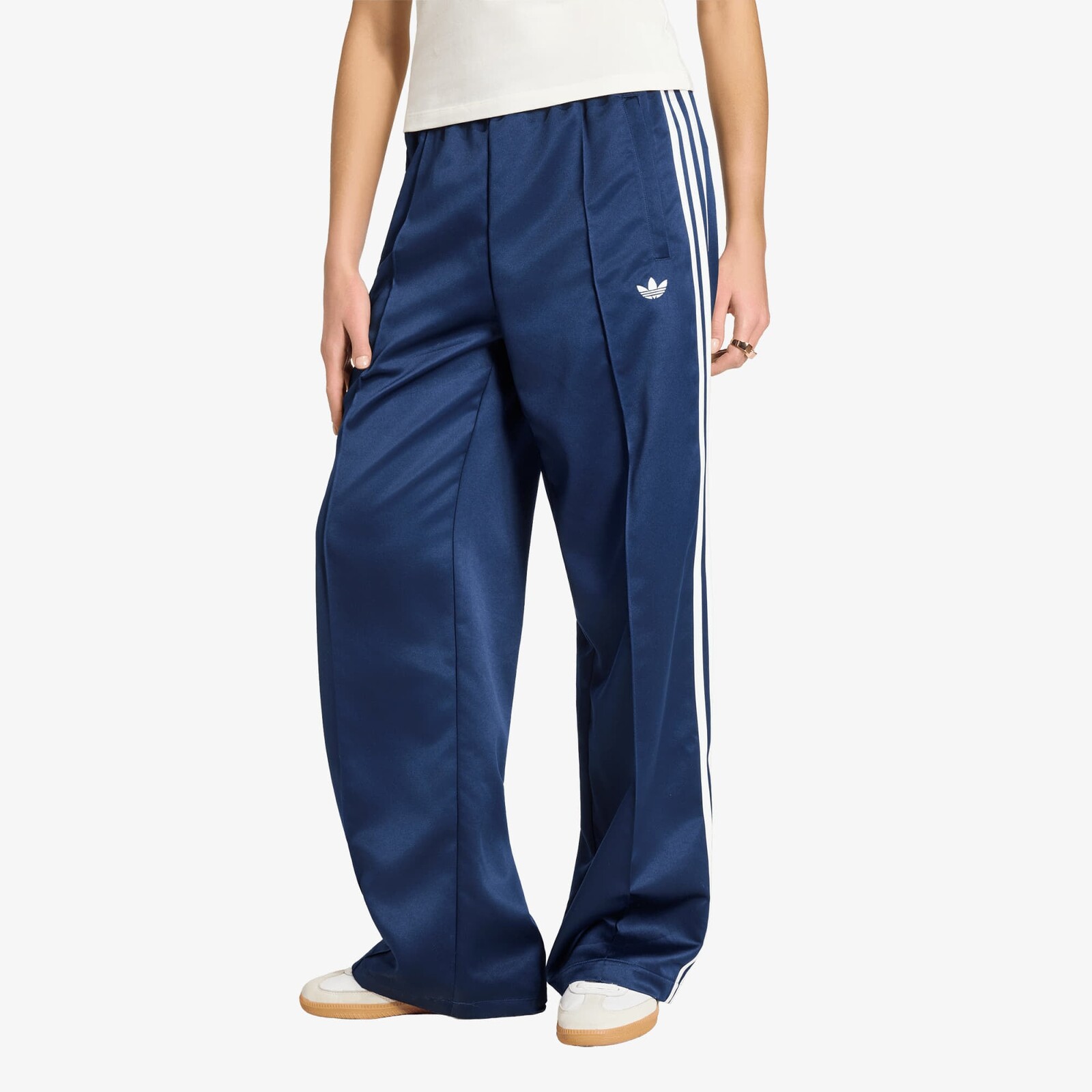 Kalhoty adidas Sst Loose Tp Night Indigo/ White XS