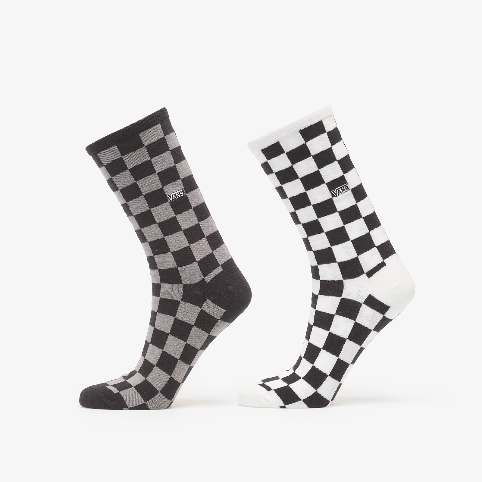 Ponožky Vans Ticker Crew Black/ White M