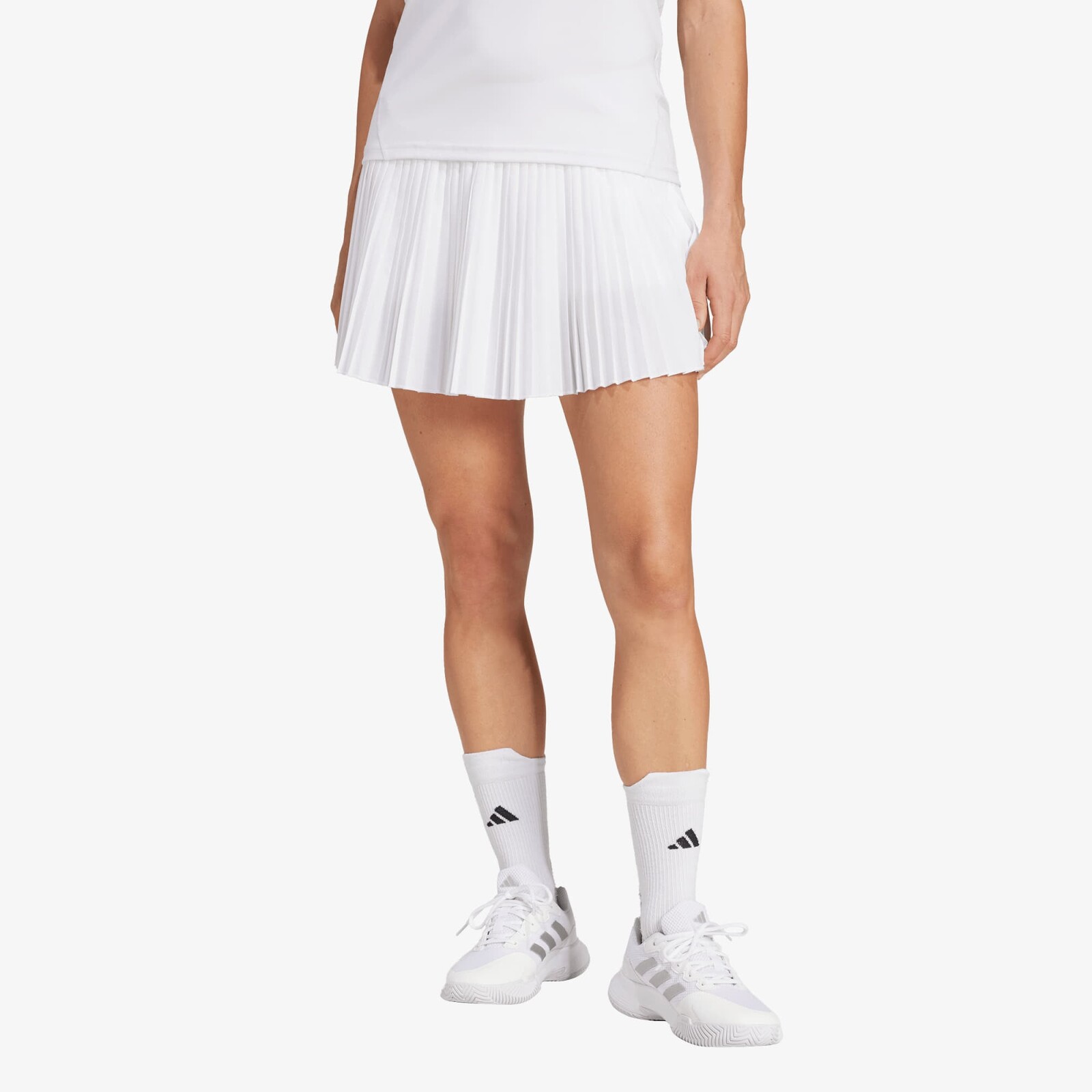 Sukňa adidas Club Pleated Skirt White M