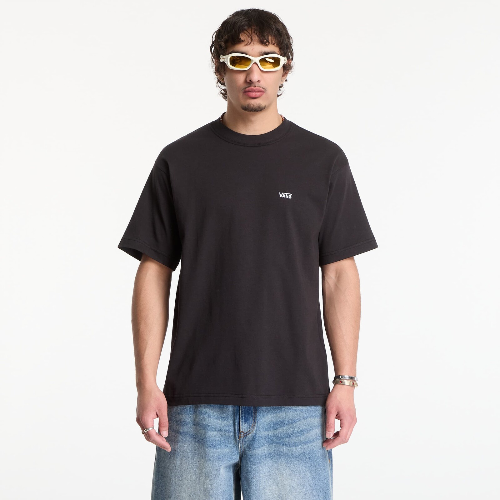 Tričko Vans Left Chest Ii Loose Ss Black L