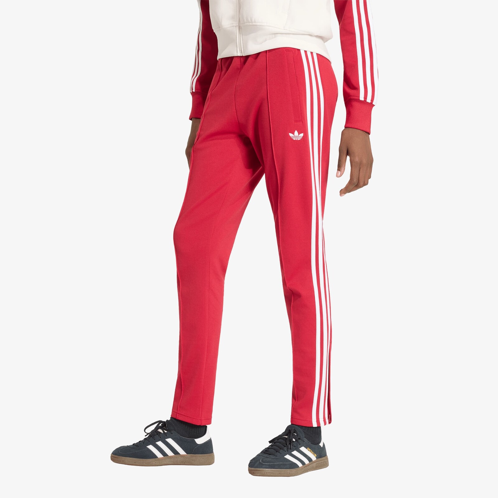 Tepláky adidas Sst Tp Team Victory Red/ White M