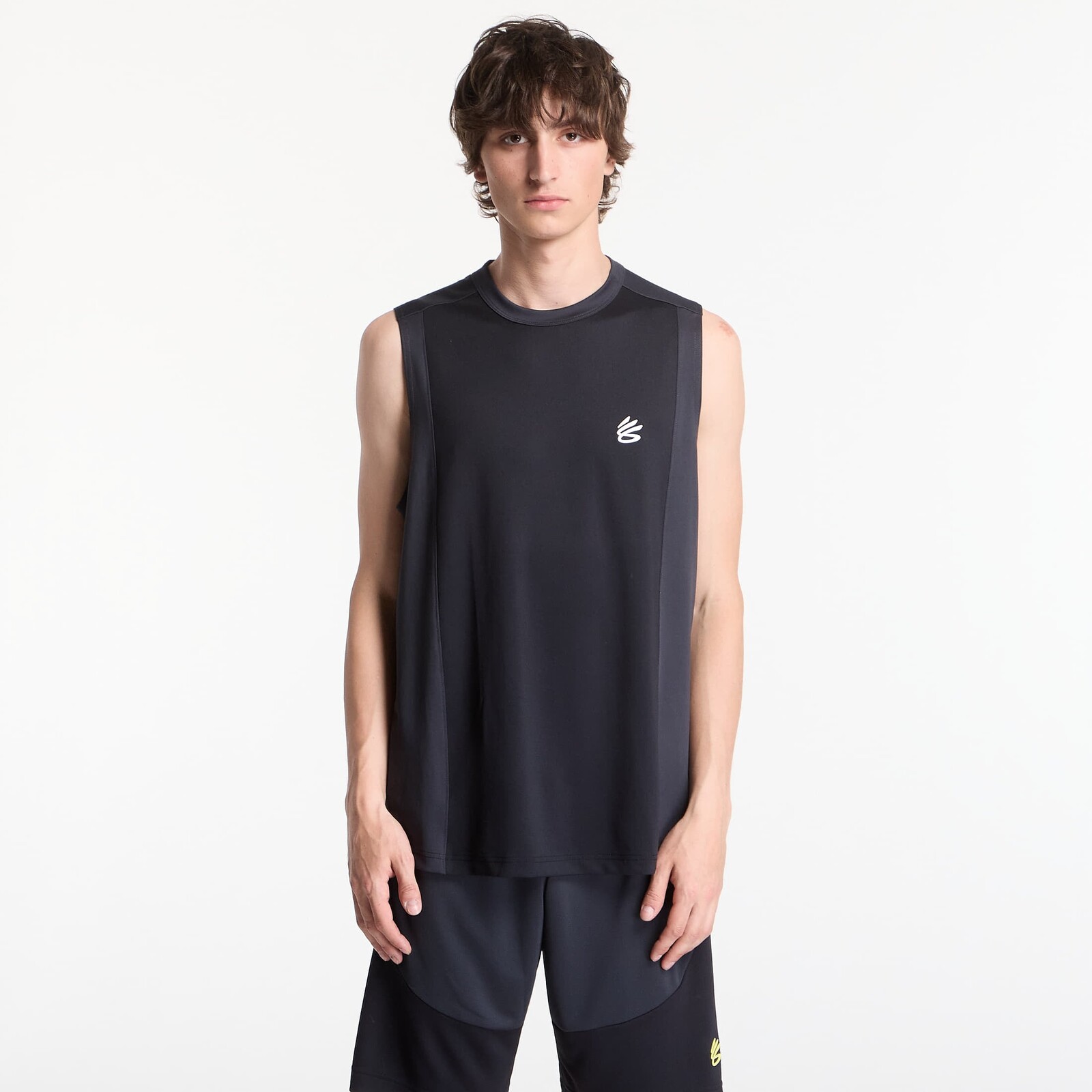 Under Armour Curry Training Nov Tank Black/ Anthracite/ White M
