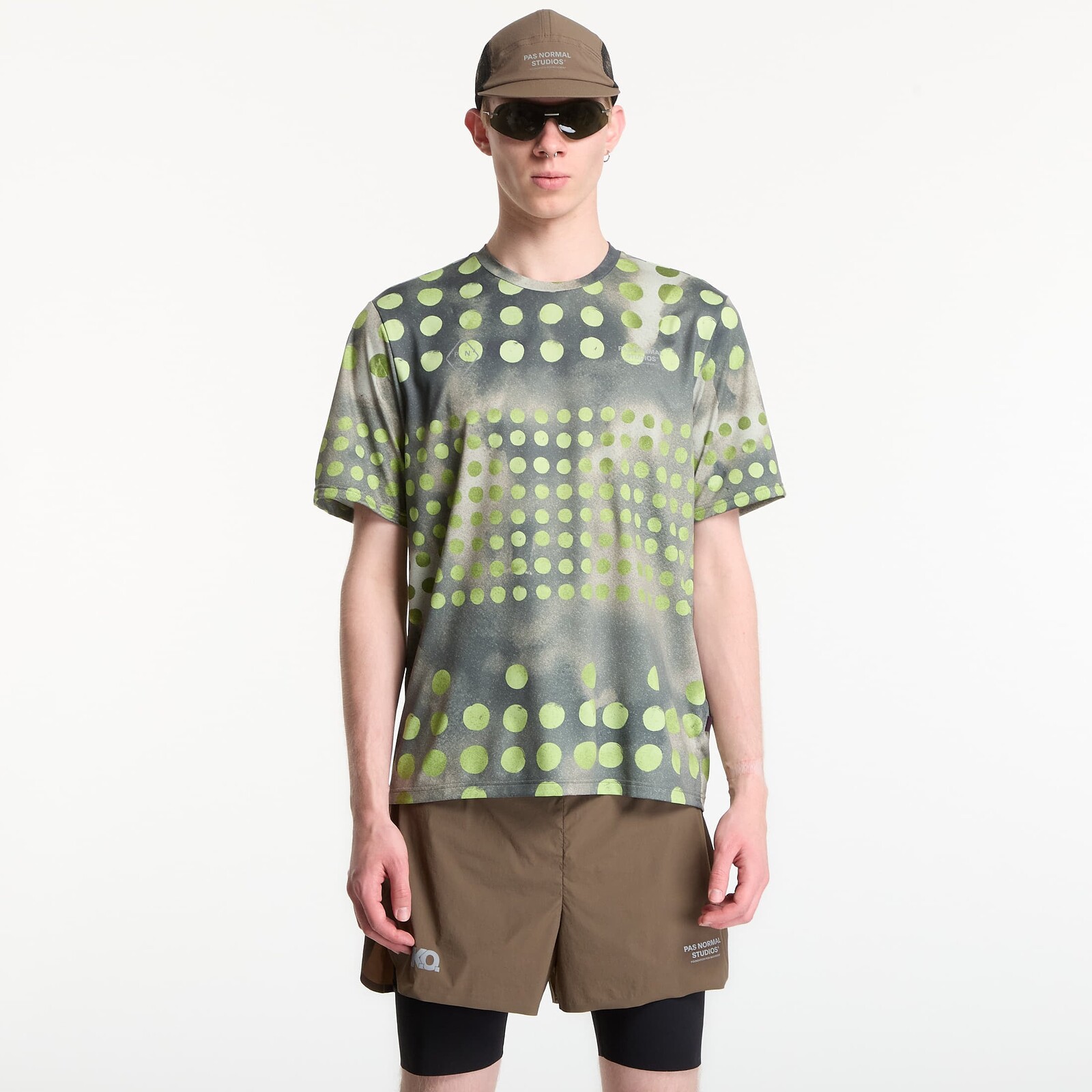 Tričko Pas Normal Studios x Salomon T.K.O. Balance T-Shirt T.K.O. Moss Green S