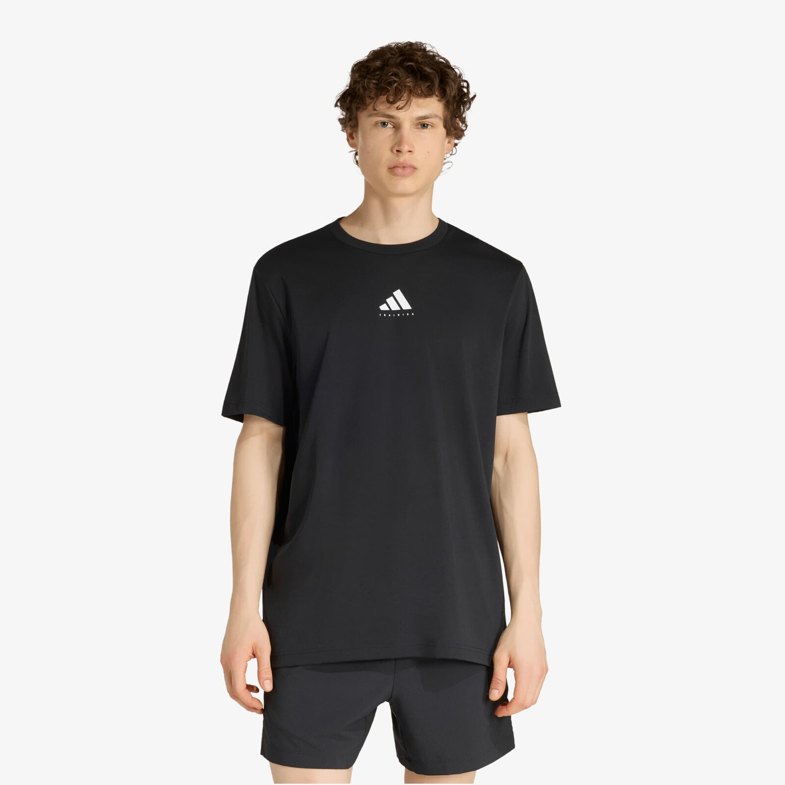 Tričko adidas Climacool Category Training Graphic T-Shirt Black/ White XL