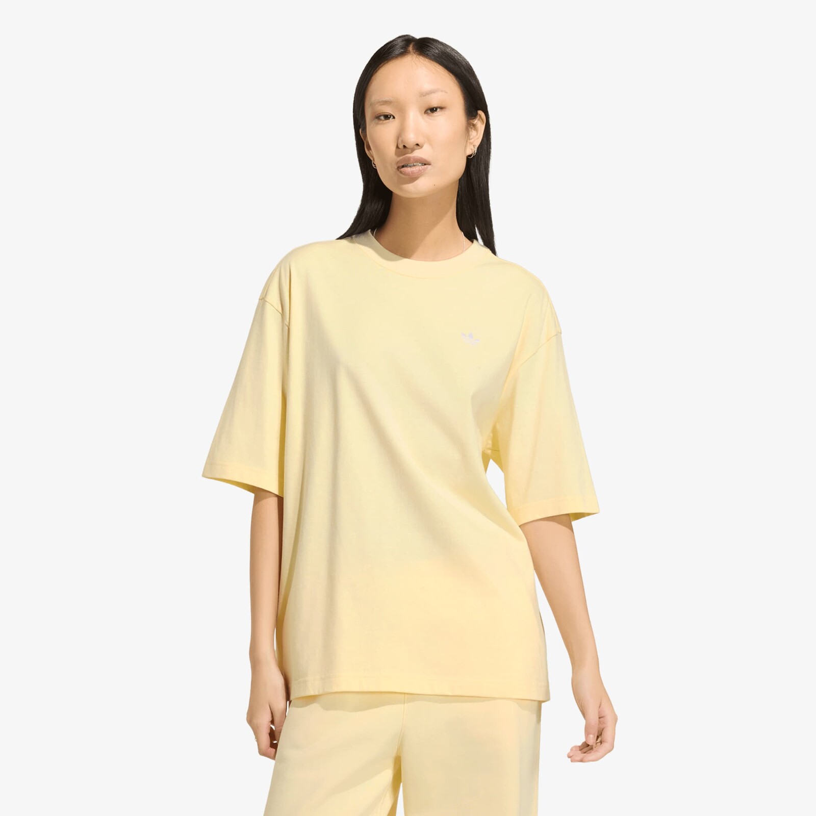 Tričko adidas Ess Tee Os Warm Vanilla XS