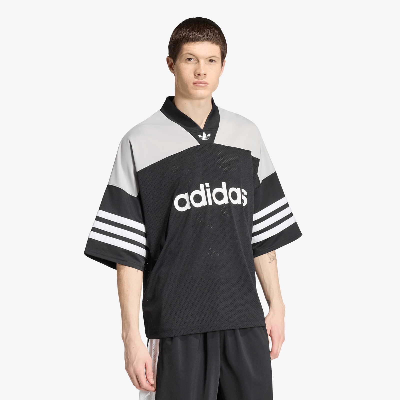 Dres adidas Jsy Black/ White S