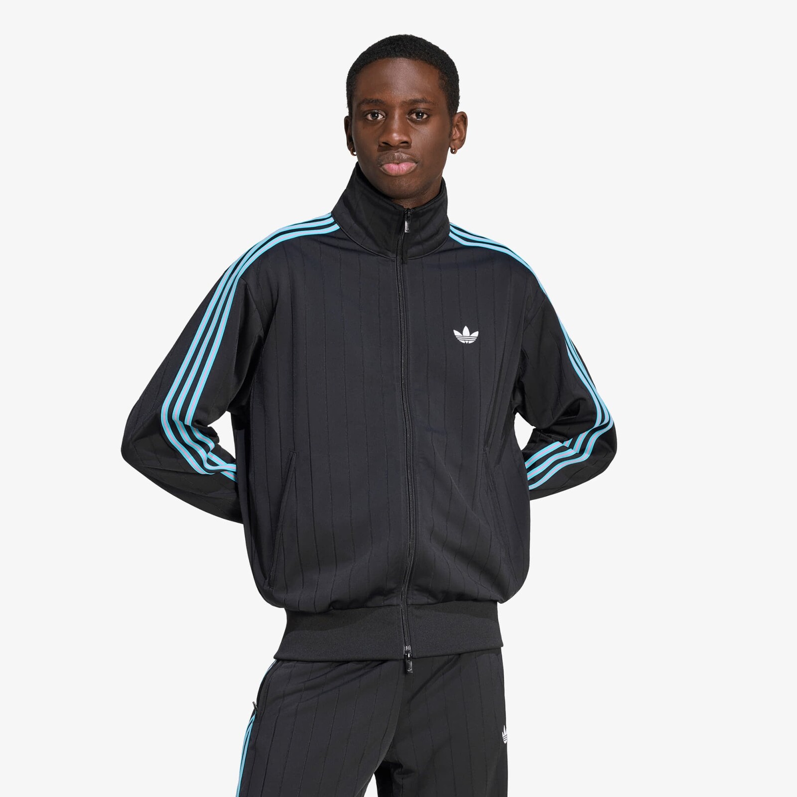 Mikina adidas Firebird Drop Needle Track Top Black S
