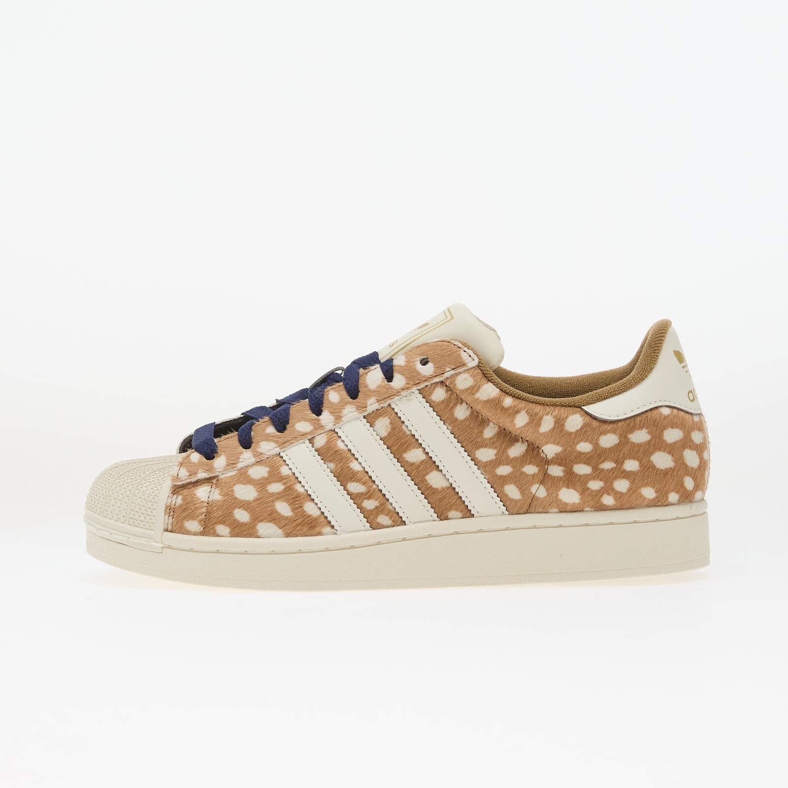 Tenisky adidas Superstar II Brown Desert/ Off White/ Dark Blue EUR 37 1/3
