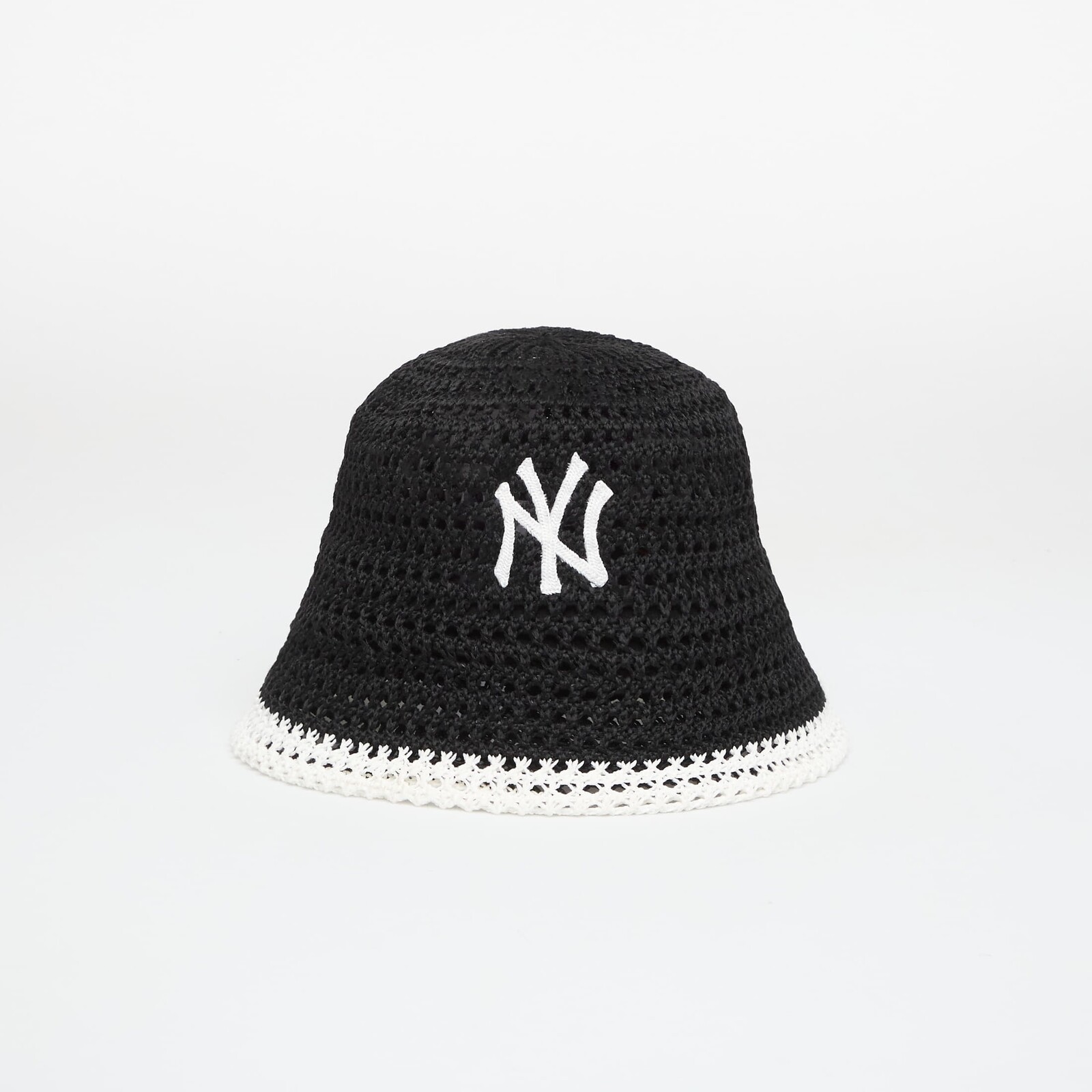 Klobúk New Era MLB Knitted Bucket New York Yankees Black/ Optic White S/M
