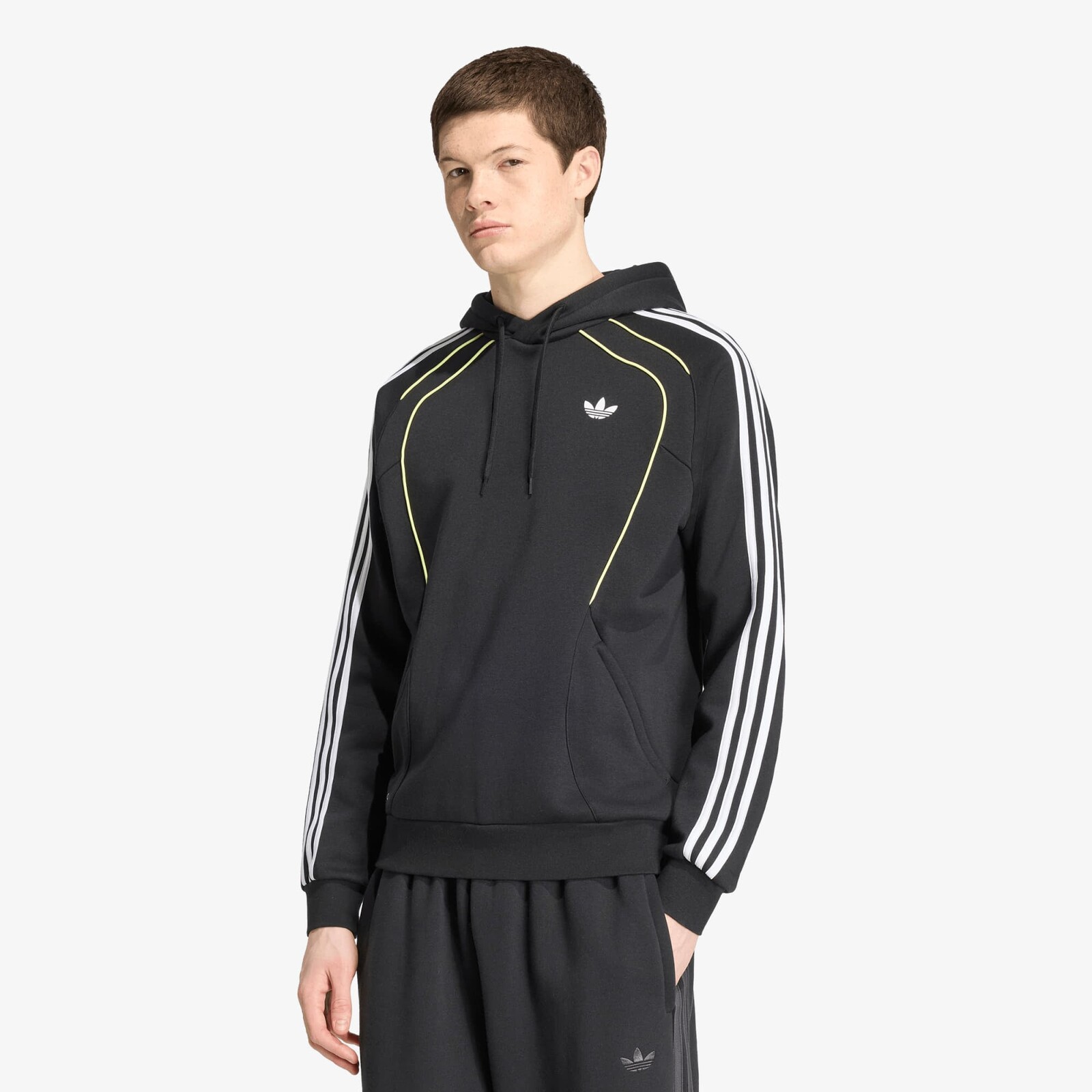 Mikina adidas Teamgeist Hd Black/ White XL