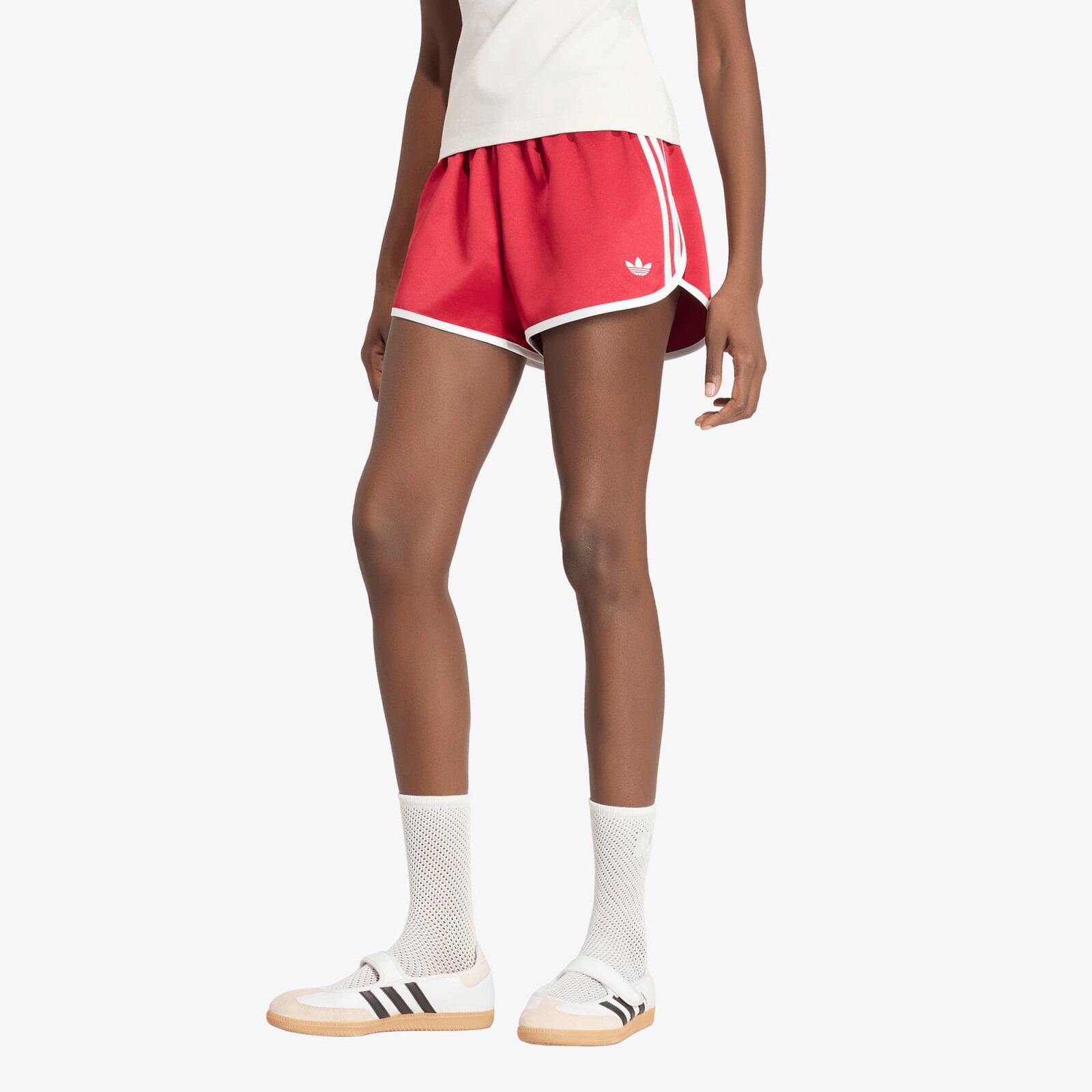 Šortky adidas 3s Sprntr Short Team Victory Red/ White M