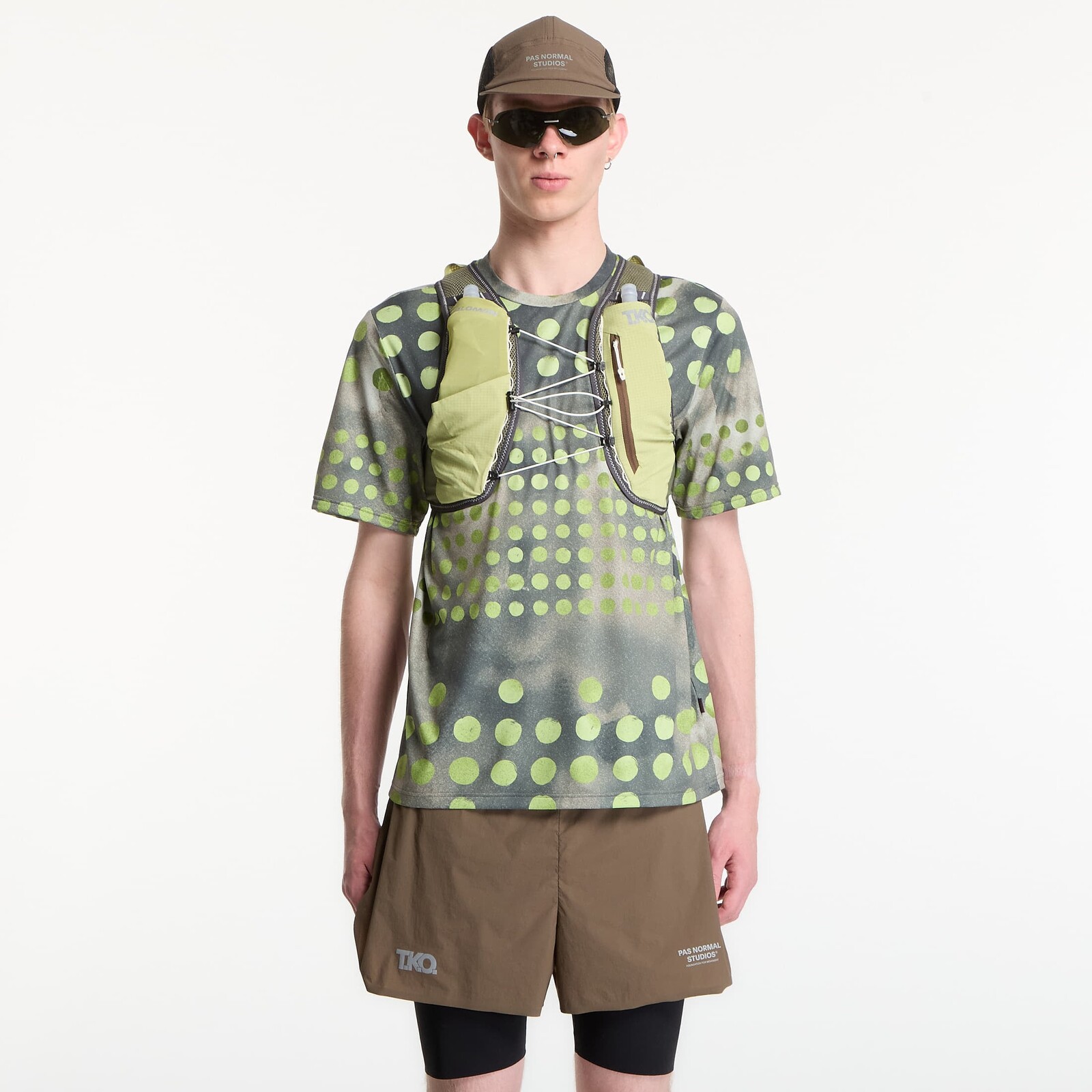 Vesta Pas Normal Studios x Salomon Race Skin 2 T.K.O. Moss Green M