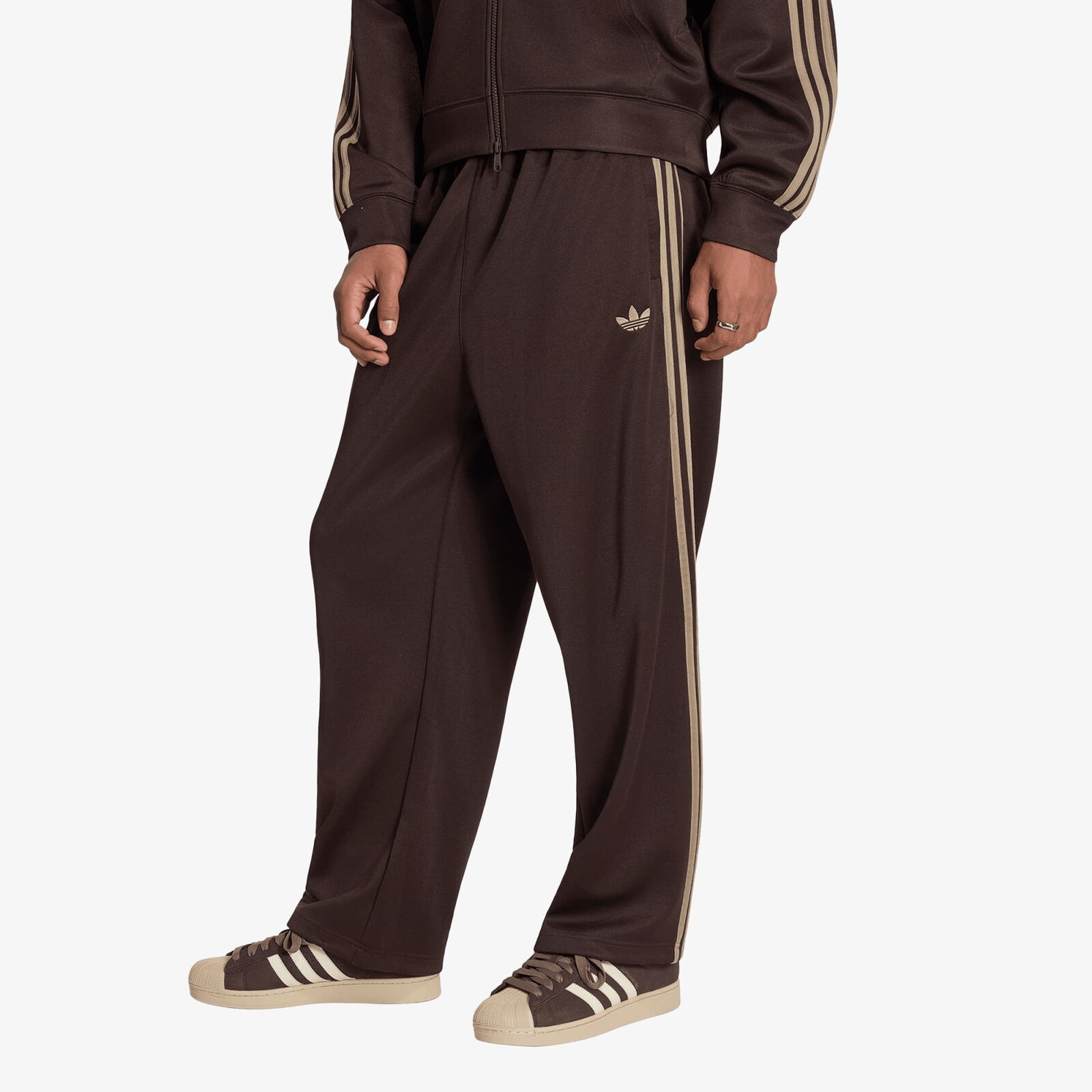 Tepláky adidas Loose Tp Aurora Coffee L