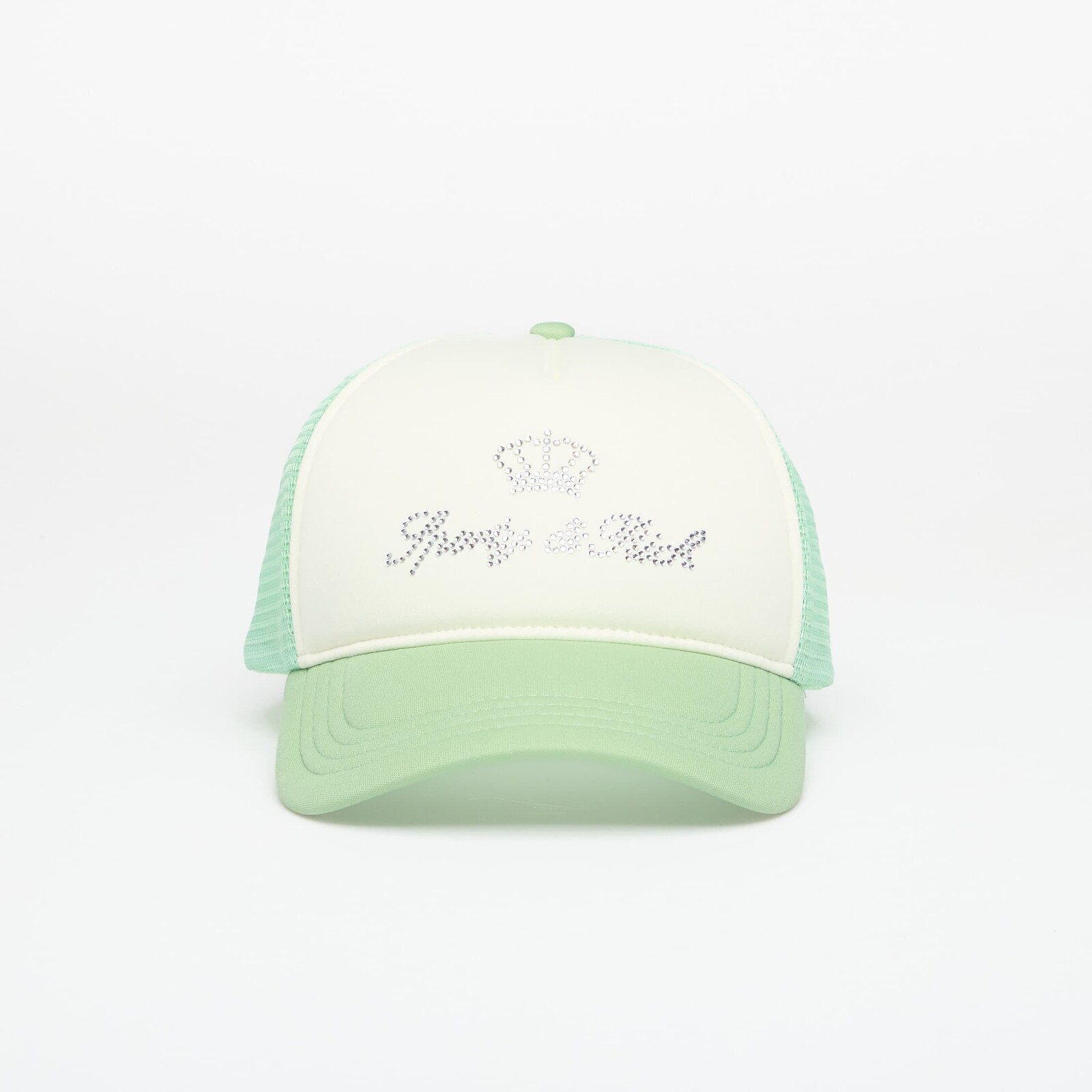 Šiltovka Sporty & Rich Juicy Crown Trucker Hat White/ Sage Universal
